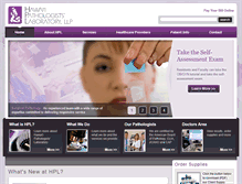 Tablet Screenshot of hpllab.com